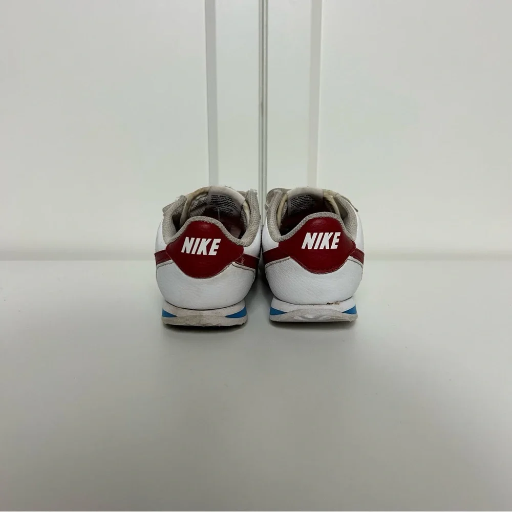 Nike Cortez white blue red strap Forrest Gump